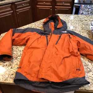 North Face double layer winter coat